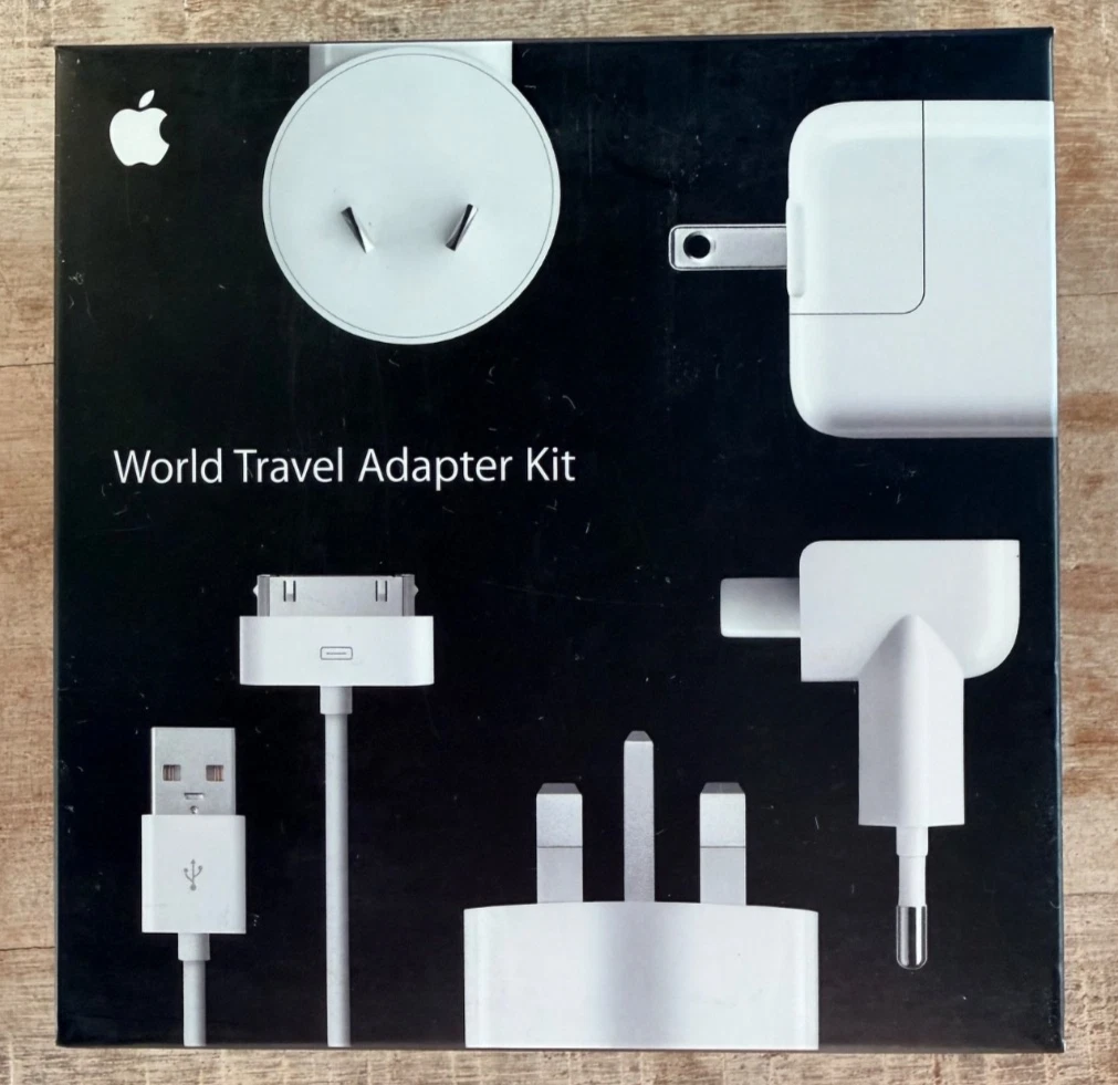 Apple World Travel Adapter Kit MB974ZM/A Genuine OEM Plug Set USB New