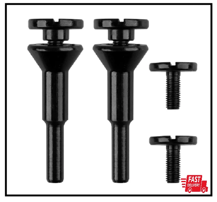 2 Pack Die Grinder Cut Off Wheel Arbor, Mounting Mandrel 3/8" & 1/4"