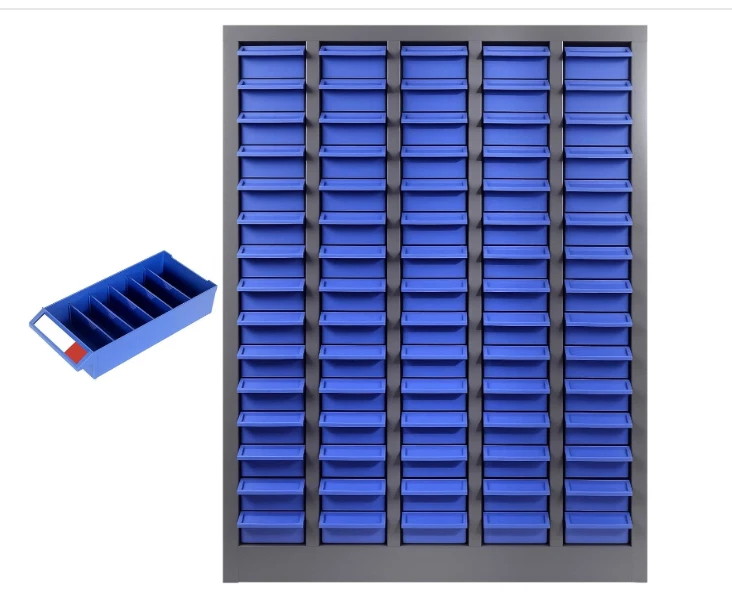 40-Drawer Nut and Bolt Organizer, Small Parts Organizer with Alloy Steel Frame