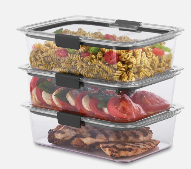 Zonestark BPA-Free 3 Set Food Storage Containers with Lids, 3.2 size.